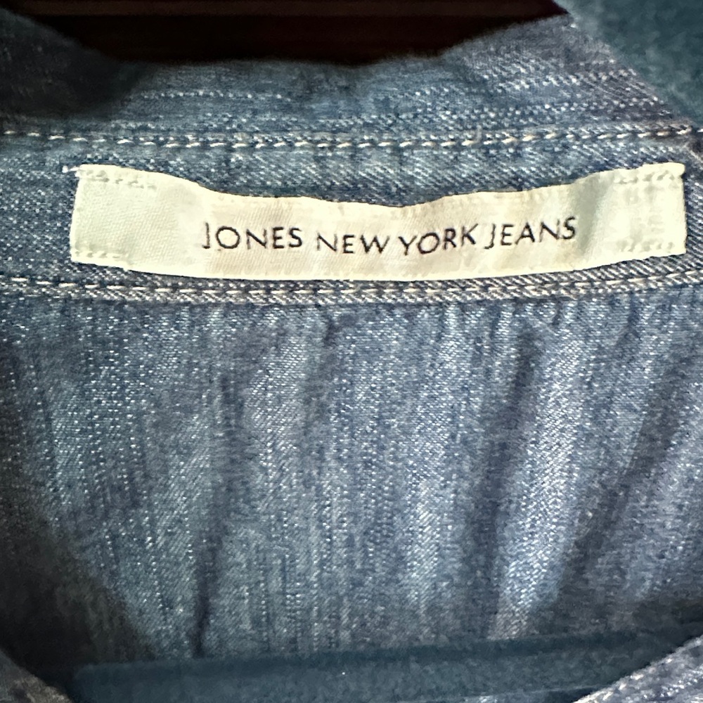 Jones New York Denim Shirt - Picture 2 of 5